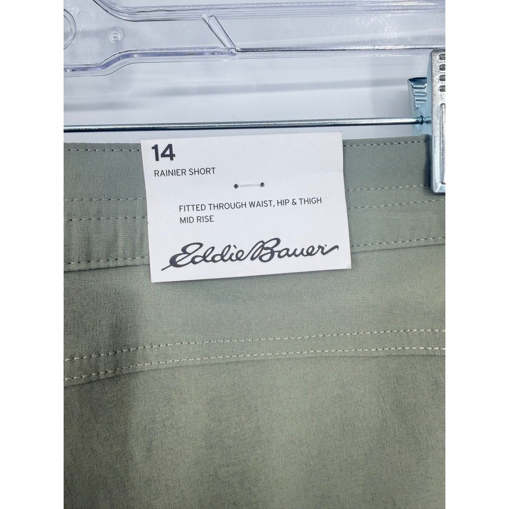 Eddie Bauer Womens Rainer Shorts 14 Gorpcore Outdoor Hiking Trails Camping - Picture 5 of 12